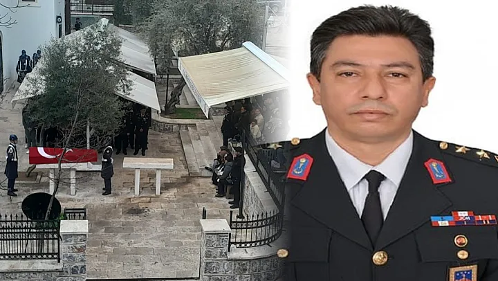 EMEKLİ JANDARMA ALBAY SON YOLCULUĞUNA UĞURLANDI