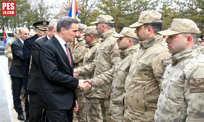 VALİ BARUŞ, JANDARMA UYGULAMA NOKTASINI ZİYARET ETTİ