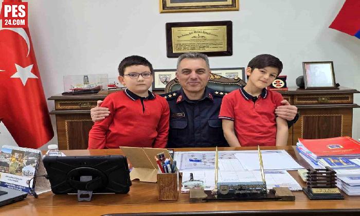 BİR GÜNLÜĞÜNE İL JANDARMA KOMUTANI OLDULAR