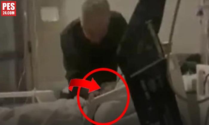 DEVLET HASTANESİNDE VİCDANLARI SIZLATAN ANLAR: JANDARMA PERSONELİ GÖRÜNTÜYÜ ÇEKTİ