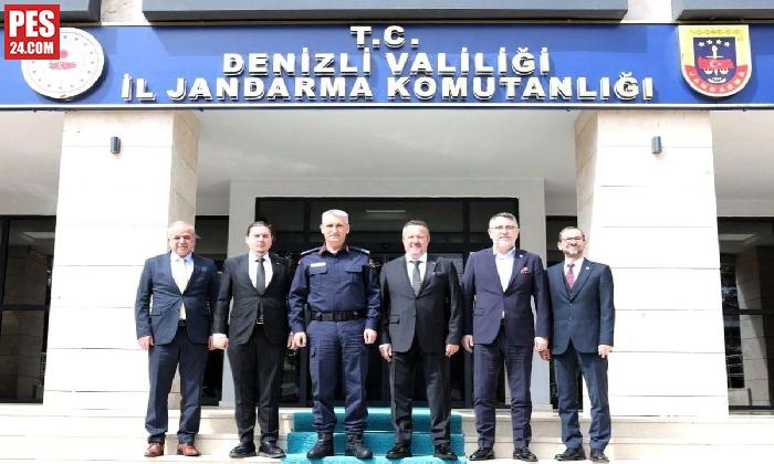 İL JANDARMA KOMUTANLIĞINA ZİYARET