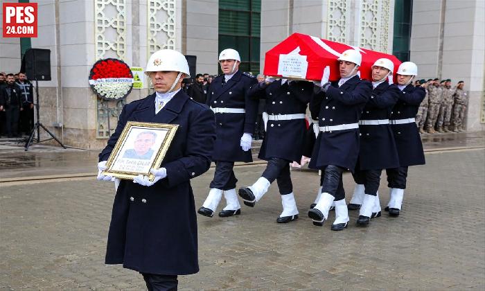 KANSERDEN HAYATINI KAYBEDEN POLİS MEMURUMUZ ÇALAR, SON YOLCULUĞUNA UĞURLANDI