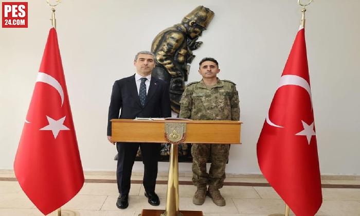 VALİ NACİ AKTAŞ’TAN MÜHİMMAT BİRLİKLERİNE ZİYARET