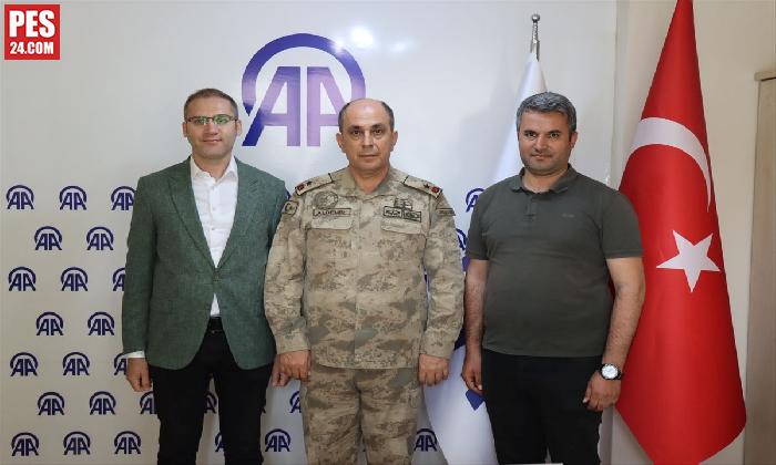 İL JANDARMA KOMUTANI TUĞGENERAL ALDEMİR’DEN ZİYARET