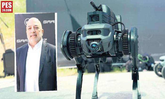 YERLİ İLK SİLAHLI ROBOT ‘SARBOT’ GÖRÜCÜYE ÇIKTI