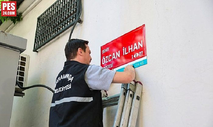 BELEDİYEDEN ŞEHİT UZMAN ÇAVUŞUMUZ ÖZCAN İLHAN’A ANLAMLI VEFA