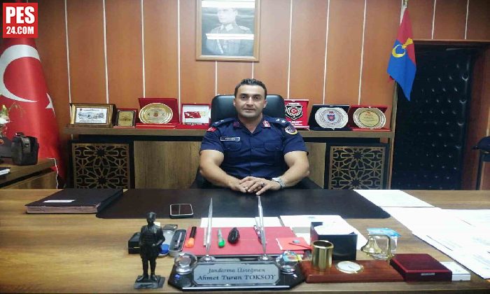YENİ İLÇE JANDARMA KOMUTANI GÖREVE BAŞLADI