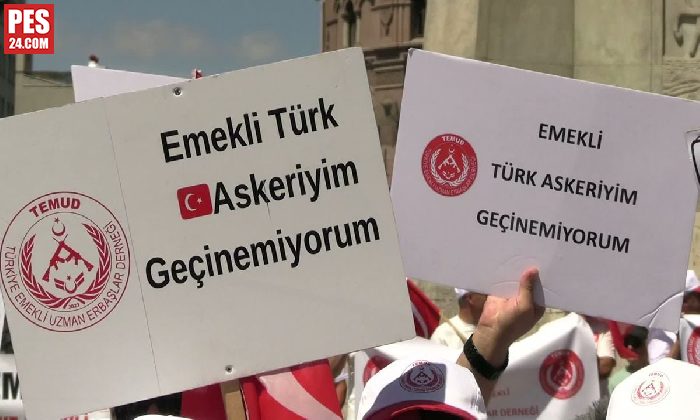 UZMAN ÇAVUŞLARDAN ANKARA’DA BÜYÜK YÜRÜYÜŞ: ‘HAK, HUKUK, ADALET İSTİYORUZ’
