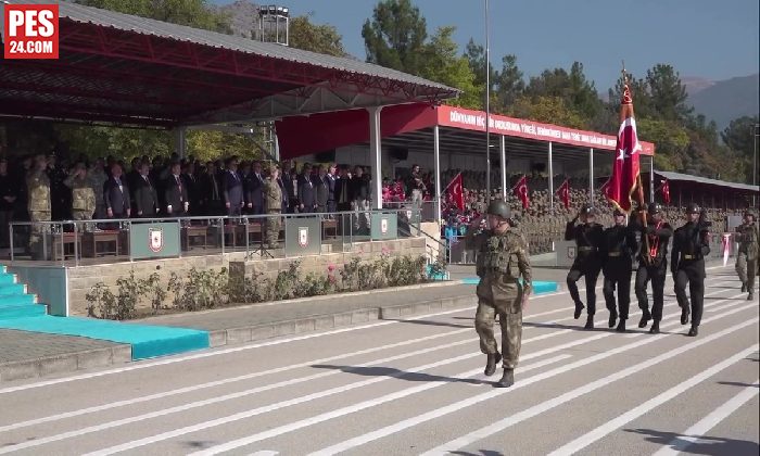 15. Piyade Eğitim Tugayı’nda sancak teslim töreni