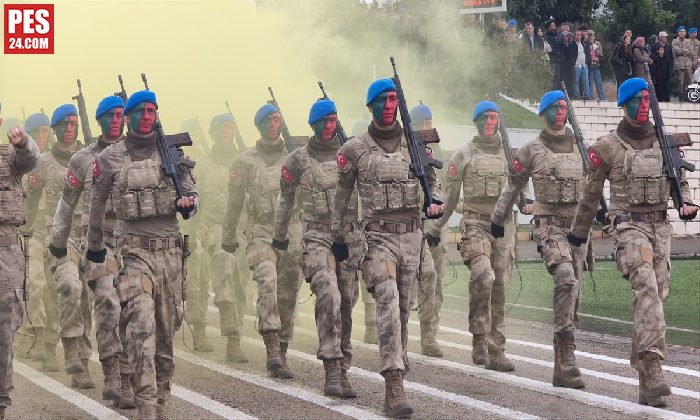 2 bin 155 uzman erbaş mezuniyet sevinci yaşadı