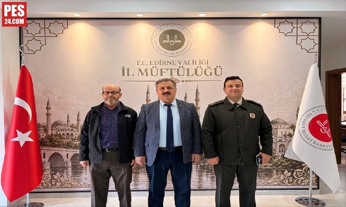 Askerlik Şube Başkanı Kavuş, Müftülükte çalışmalarını anlattı