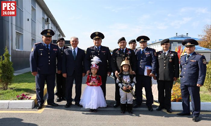 Jandarma Genel Komutan Yardımcısı Korgeneral Murat Bulut, Bişkek’te Kırgız komutanıyla görüşüp tatbikatı izledi