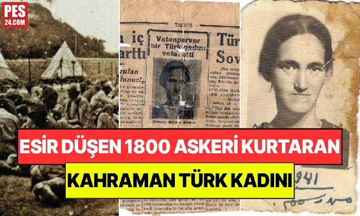 Ruslara Esir Düşen 1800 Askeri Babasından Kalma Altınlarla Kurtaran Kahraman Türk Kadını: Meryem Atmaca