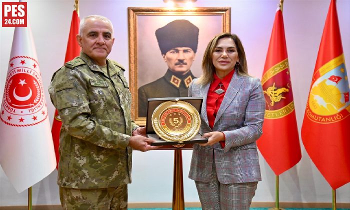 Tekirdağ Büyükşehir Belediye Başkanı Yüceer, Tümgeneral Ala’ya yeni görevinde başarı diledi